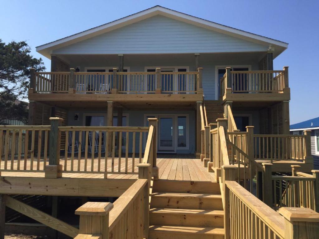 Dune Deck South - Duplex Holden Beach Exterior foto